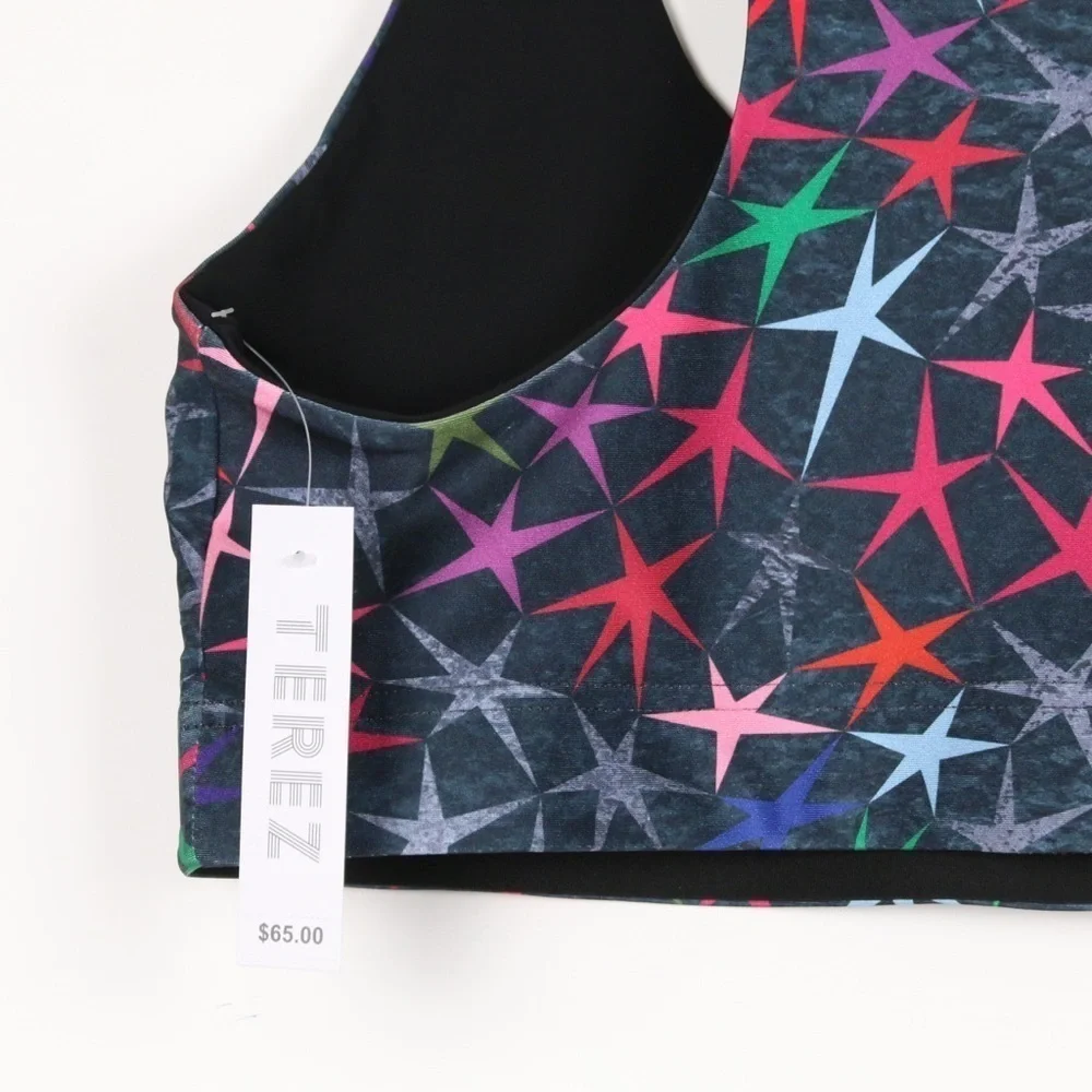 Terez Starfish Multi Stars Sports Bra